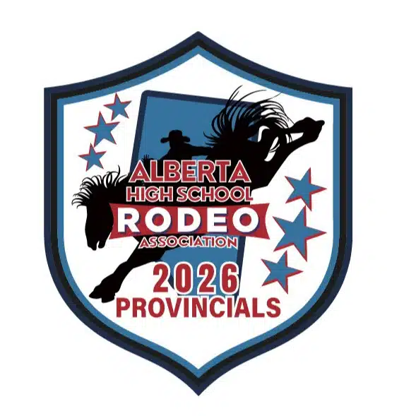 Alberta High School Rodeo 2026 Provincials Logo