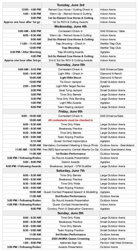 2025 HS Finals Schedule - Google Sheets